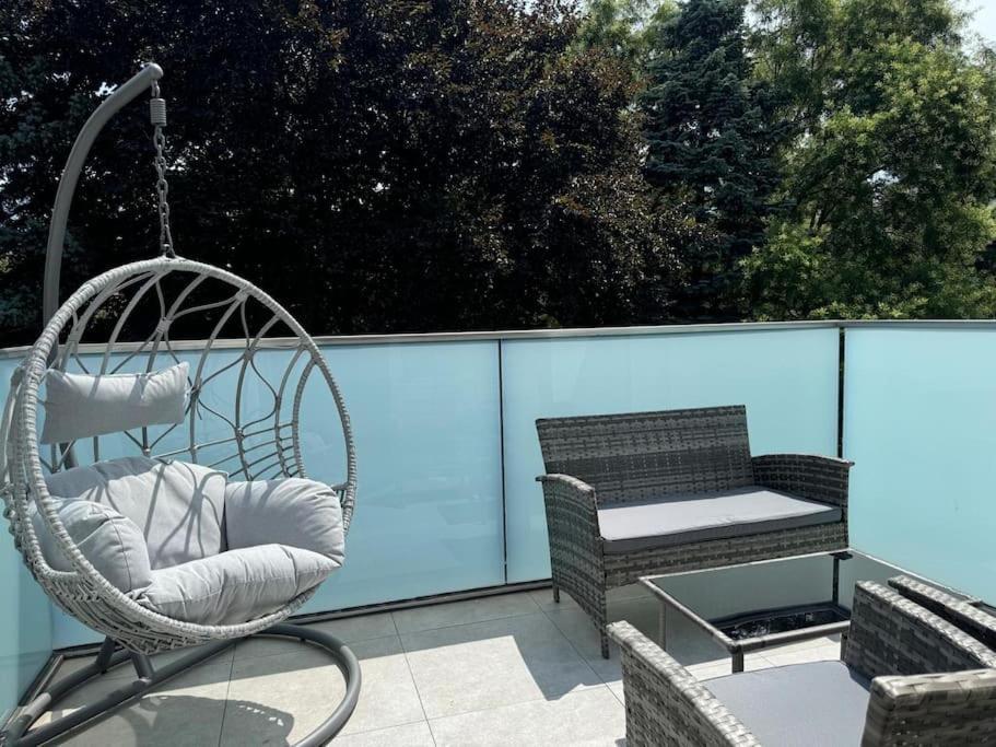 Rooftop Apartment With Balcony & Free Parking 비엔나 외부 사진