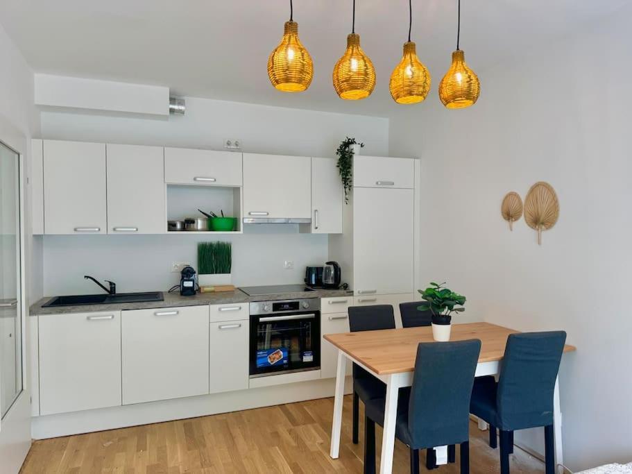 Rooftop Apartment With Balcony & Free Parking 비엔나 외부 사진
