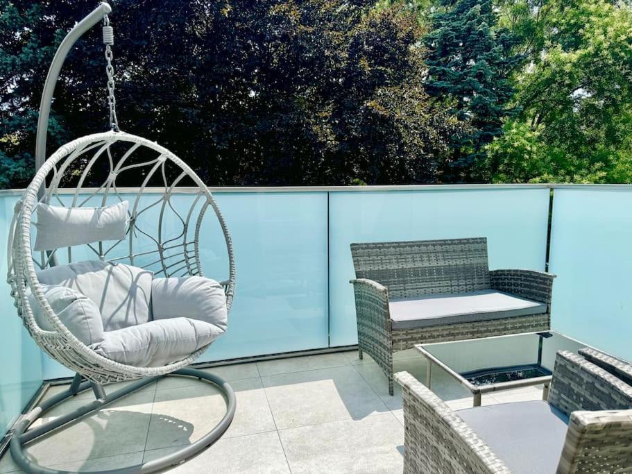 Rooftop Apartment With Balcony & Free Parking 비엔나 외부 사진